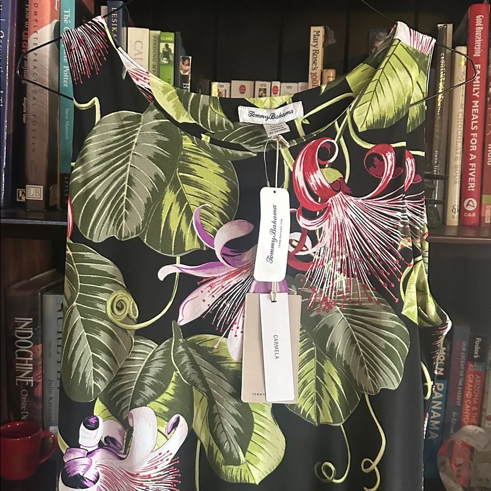 Tommy Bahama ‘floral enchantment’ maxi dress NWTs size L. - Picture 3 of 11